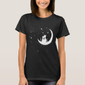 Crescent Moon Cats T-Shirt (Vorderseite)