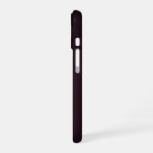 Crescent Moon Dark Minimal Phone Case iPhone 16 Hülle (Linke Seite)
