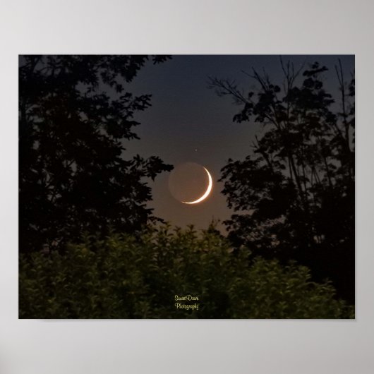Crescent Moon Einstellung Poster (Vorne)