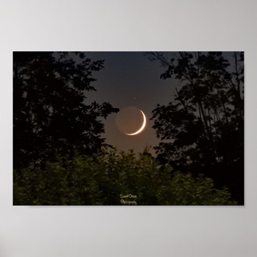 Crescent Moon Einstellung Poster (Vorne)