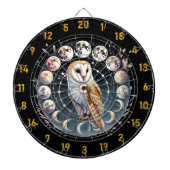 Crescent Moon, fokussiert Dartscheibe (vorne)