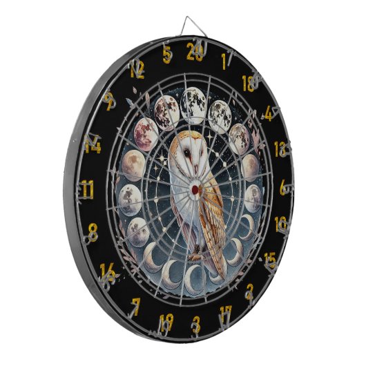 Crescent Moon, fokussiert Dartscheibe (Vorderseite Links)