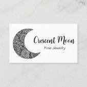 Crescent Moon Jewelry Maker Visitenkarte (Vorderseite)