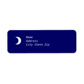Crescent Moon Label (Vorne)