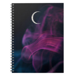 Crescent Moon Lila-Notebook Notizblock