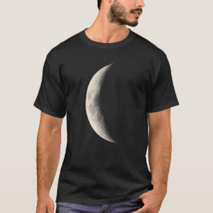 Crescent Moon Lunar Cycle Moon durchläuft spiritue T-Shirt