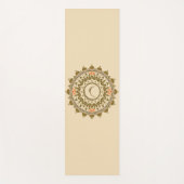 Crescent Moon Mandala Yogamatte (Vorderseite)