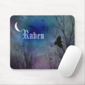 Crescent Moon Night Mousepad (Mit Mouse)
