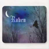 Crescent Moon Night Mousepad (Vorne)