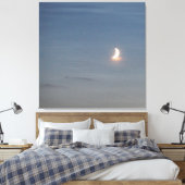 Crescent Moon On a Sealike Sky Leinwanddruck (Insitu (Schlafzimmer))