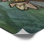 Crescent Moon Ostara Poster (Ecke)