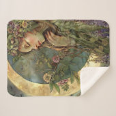 Crescent Moon Ostara Sherpadecke (Vorderseite (Horizontal))