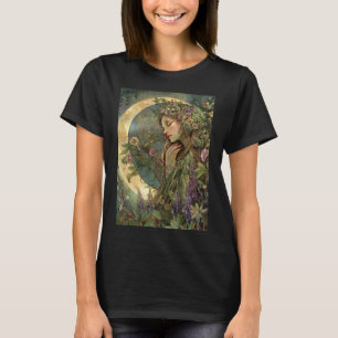 Crescent Moon Ostara T-Shirt