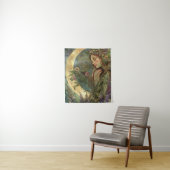 Crescent Moon Ostara Wandteppich (Beispiel)