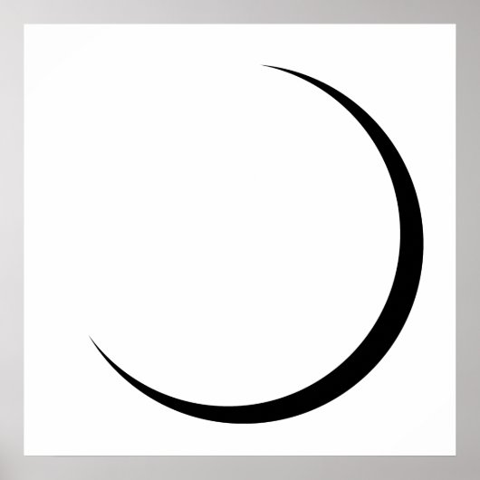 Crescent Moon Poster (Vorne)