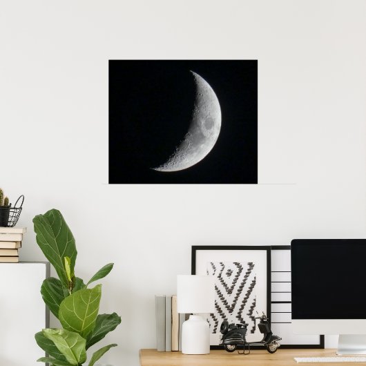 Crescent Moon Poster (Heimbüro)