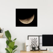 Crescent Moon Poster (Heimbüro)