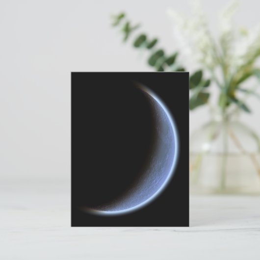 Crescent Moon Postkarte (Stehend Vorderseite)