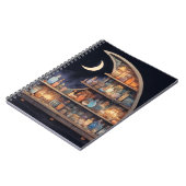 Crescent Moon Potion Shelf-Notebook Notizblock (Linke Seite)