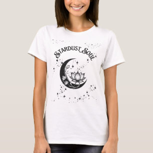Crescent Moon Stardust Soul Graphic T-Shirt