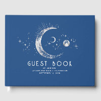 Crescent Moon Starry Night Celestial Wedding