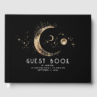 Crescent Moon Starry Night Celestial Wedding