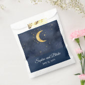 Crescent Moon Starry Night Gastgeschenk Hochzeit B Geschenktütchen (Versiegelt)