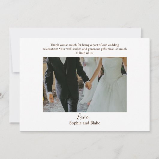 Crescent Moon Starry Night Navy Dankeskarte (Rückseite)