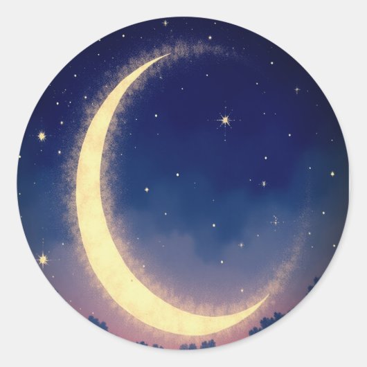 "Crescent Moon Sticker Pack - Magische Feier (Vorderseite)