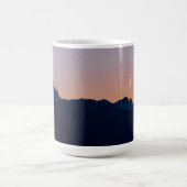 Crescent Moon & Venus | Seabeck, Washington Kaffeetasse (Mittel)