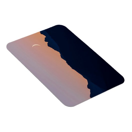 Crescent Moon & Venus | Seabeck, Washington Magnet (Rechte Seite)