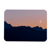 Crescent Moon & Venus | Seabeck, Washington Magnet (Horizontal)