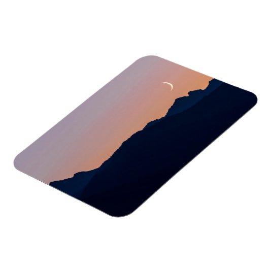 Crescent Moon & Venus | Seabeck, Washington Magnet (Linke Seite)