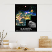 Crescent Nebula 6888 Hubble Telescope Poster (Küche)