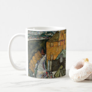 Crescent of Houses II, Island Town by Egon Schiele Kaffeetasse