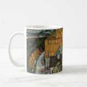 Crescent of Houses II, Island Town by Egon Schiele Kaffeetasse (Links)