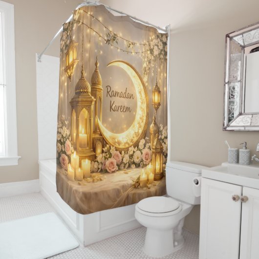 Crescent Of Light & Peace -  Duschvorhang (Beispiel)