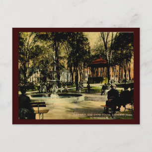 Crescent Park, Schenectady, NY c1910 Vintag Postkarte