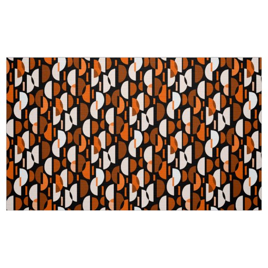 Crescent Pattern 010921 - Orange Stoff (Fat Quarter (45,7 x 55,9 cm))