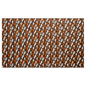 Crescent Pattern 010921 - Orange Stoff (Yard (91,4 cm))