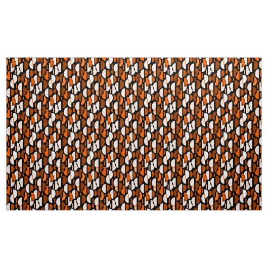 Crescent Pattern 010921 - Orange Stoff (Yard (91,4 cm))
