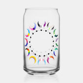 Crescent Pride Moons & Black Hearts Dosenglas (Rückseite)