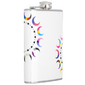 Crescent Pride Moons & Black Hearts Flachmann (Rechts)