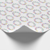 Crescent Pride Moons & Black Hearts Geschenkpapier (Ecke)