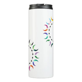 Crescent Pride Moons & Black Hearts Thermosbecher