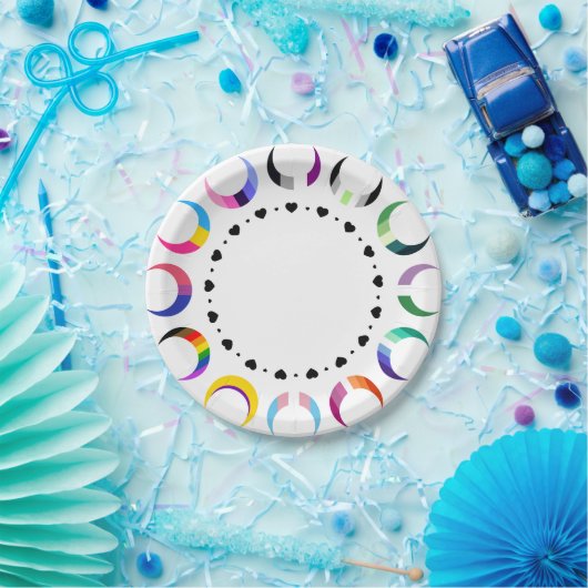 Crescent Pride Moons & Heart Ring Teller (Party)