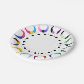 Crescent Pride Moons & Heart Ring Teller (Schrägansicht)