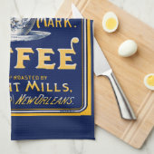 Crescent Röstkaffee Geschirrtuch (Viertel Falte)