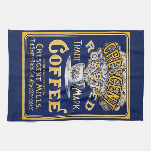 Crescent Röstkaffee Geschirrtuch (Horizontal)