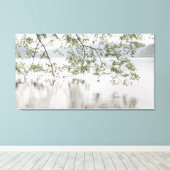 Crescent-See | Olympischer Nationalpark, WA Leinwanddruck (Insitu (Holzboden))